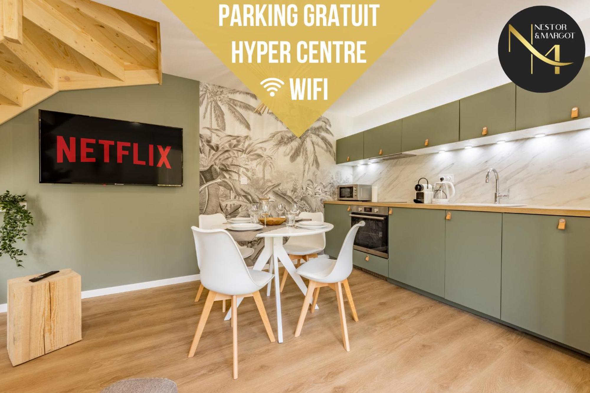 Le Green Duplex - Clim - Parking - Netflix - Nestor & Margot Auterive  Ngoại thất bức ảnh